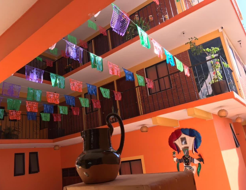 Imagen general del Hotel La Cascada, Oaxaca de Ju&aacute;rez. Foto 7