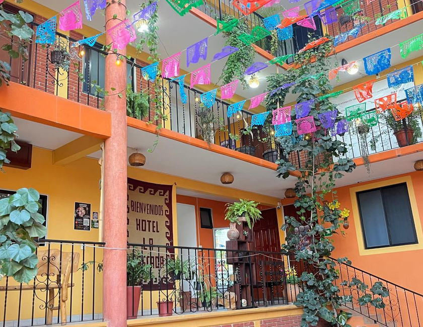 Imagen general del Hotel La Cascada, Oaxaca de Ju&aacute;rez. Foto 10