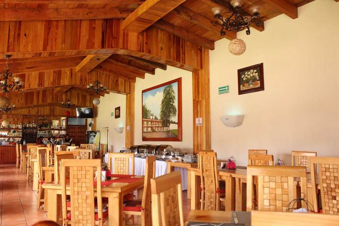 Imagen del bar/restaurante del Hotel La Casona, Jilotepec de Molina Enriquez. Foto 2