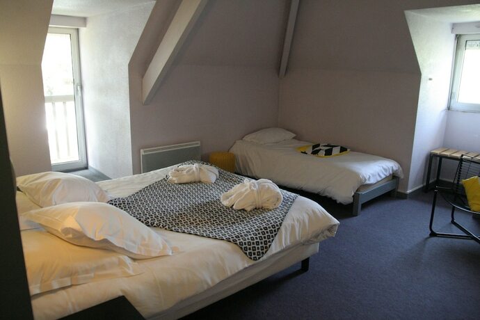 Imagen de la habitación del Hotel La Chaumière du Bois. Foto 20