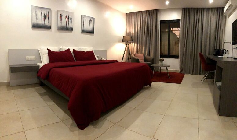 Imagen de la habitación del Hotel La Chaumiere, Bakaribougou. Foto 15