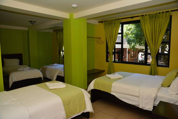 Imagen de la habitación del Hotel La Chimenea Casa De Piedad. Foto 9