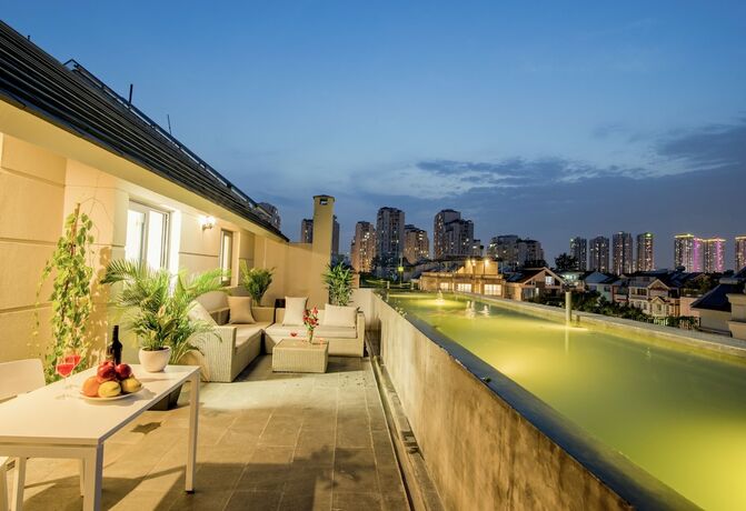 Imagen de la habitación del Hotel La Cigale Residence. Foto 11