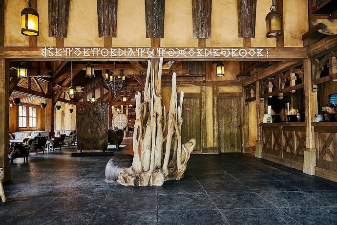 Imagen de los interiores del Hotel La Cite Suspendue. Foto 10