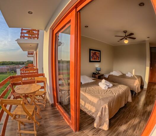 Imagen de la habitación del Hotel La Colina, Cerro Prieto. Foto 18