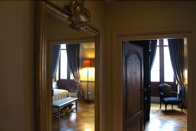 Imagen de la habitación del Hotel La Cour Berbisey. Foto 9