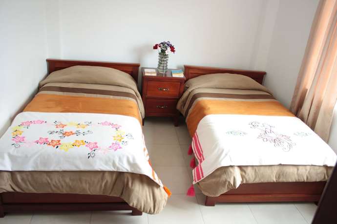 Imagen de la habitación del Hotel La Cuadra. Foto 7