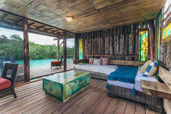 Imagen de la habitación del Hotel La Embajada Universal - The Eighth Color of Bacalar. Foto 7