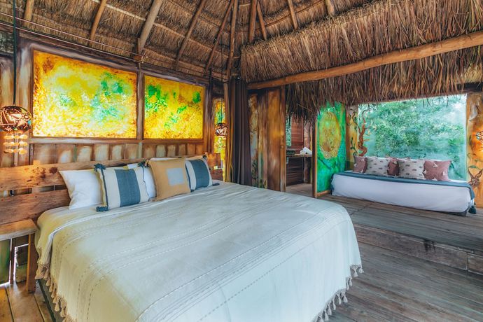 Imagen de la habitación del Hotel La Embajada Universal - The Eighth Color of Bacalar. Foto 9