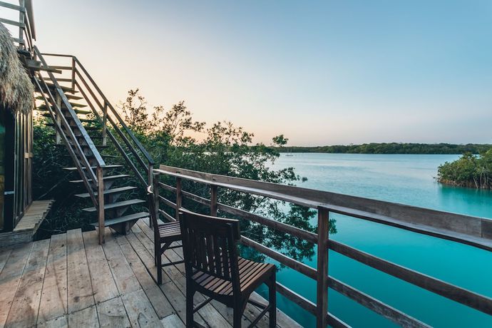 Imagen de la habitación del Hotel La Embajada Universal - The Eighth Color of Bacalar. Foto 17