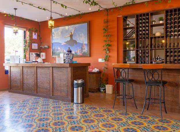 Imagen del bar/restaurante del Hotel La Estacion, San Miguel de Allende. Foto 2