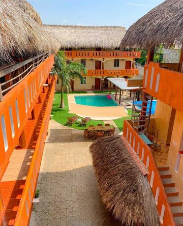 Imagen general del Hotel La Gloria, Puerto Escondido. Foto 2