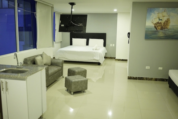 Imagen de la habitación del Hotel La Gran Via. Foto 11