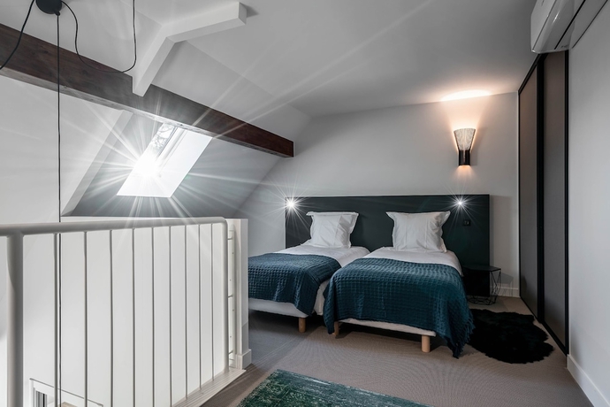 Imagen de la habitación del Hotel La Grange des Pères. Foto 17