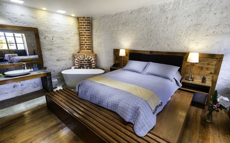 Imagen de la habitación del Hotel La Hostería. Foto 12