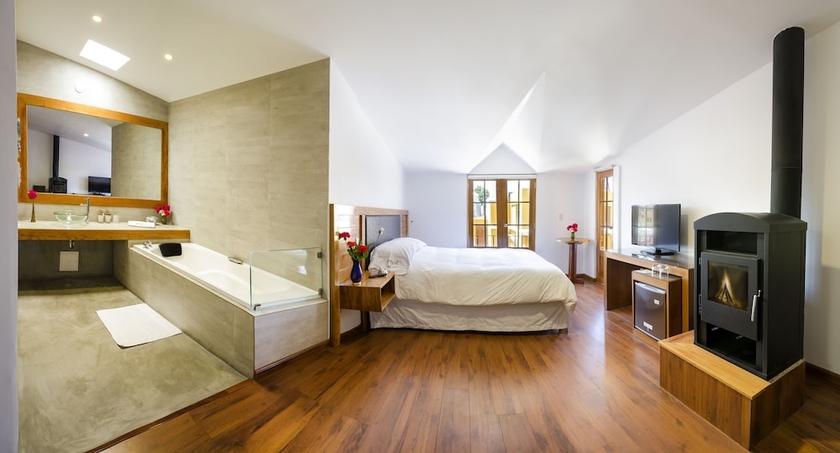 Imagen de la habitación del Hotel La Hostería. Foto 14