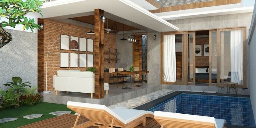 Imagen de la habitación del Hotel La Isla Villas Bali. Foto 32