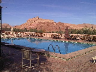 Imagen de la piscina del Hotel La Kasbah, Ouarzazate. Foto 9