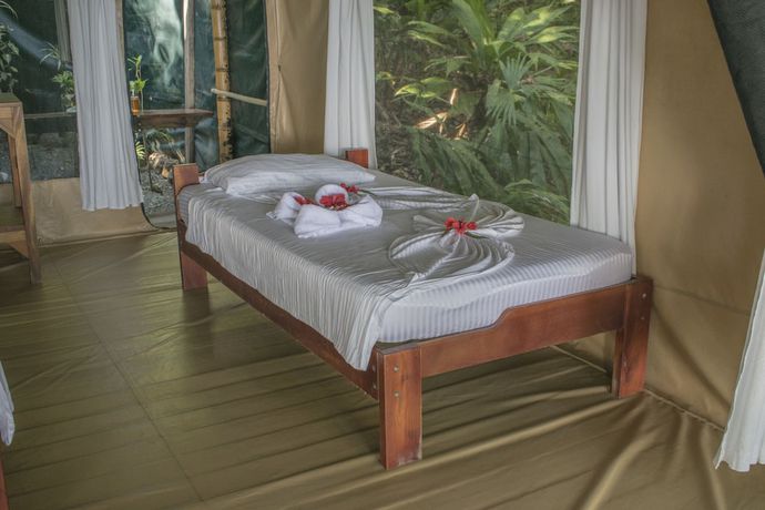 Imagen de la habitación del Hotel La Leona Eco Lodge. Foto 13