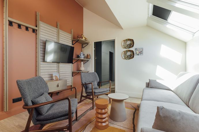 Imagen de la habitación del Hotel La Loge Gogaille - Préfecture - Accès autonome. Foto 10