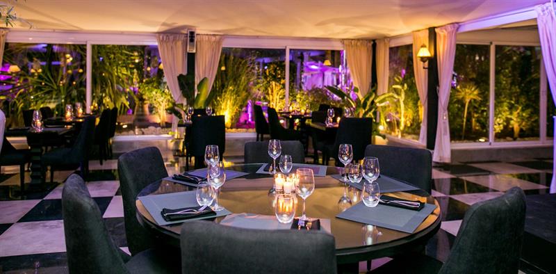 Imagen del bar/restaurante del Hotel La Maison Blanche - Marrakech. Foto 3