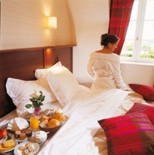 Imagen de la habitación del Hotel La Malouiniere Des Longchamps. Foto 16