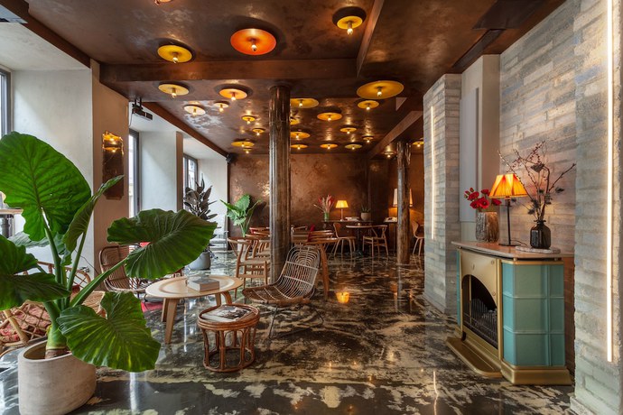 Imagen de los interiores del Hotel La Nouvelle R&eacute;publique. Foto 6