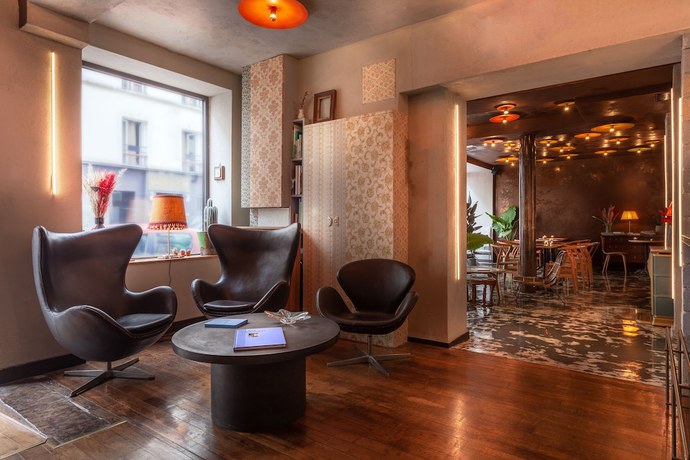 Imagen de los interiores del Hotel La Nouvelle R&eacute;publique. Foto 7