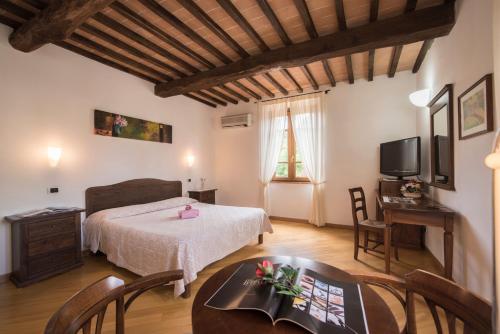 Imagen de la habitación del Hotel La Pace, Asciano. Foto 8