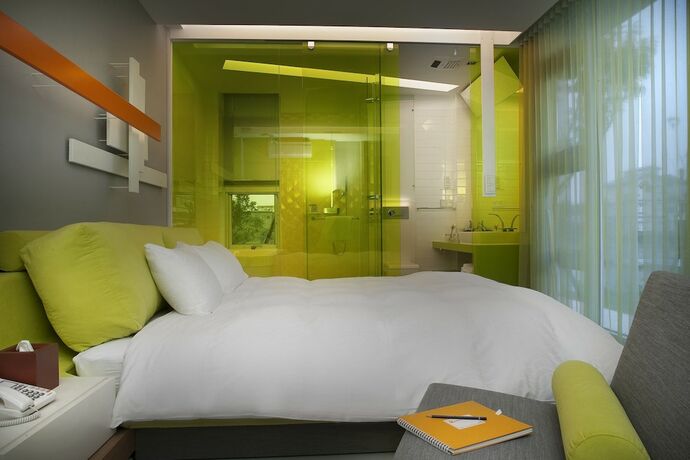 Imagen de la habitación del Hotel La Palette. Foto 15