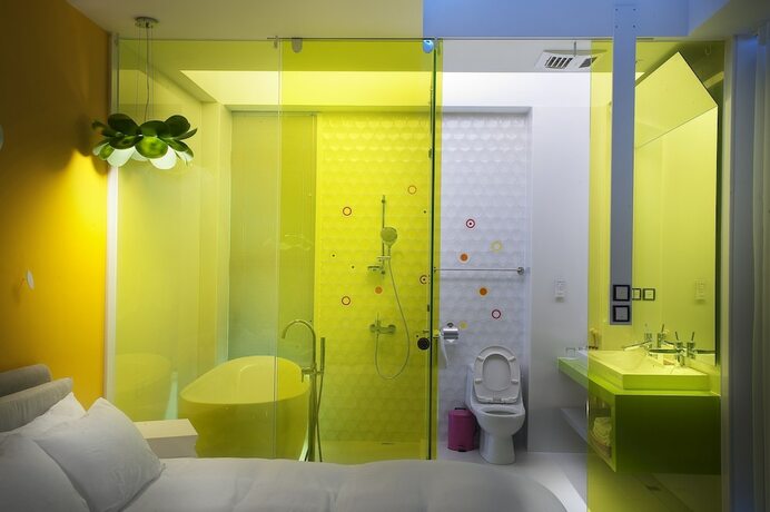 Imagen de la habitación del Hotel La Palette. Foto 16