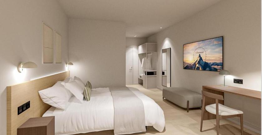 Imagen de la habitación del Hotel La Palloza. Foto 6