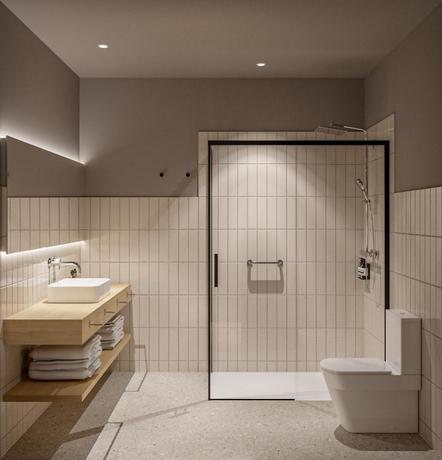 Imagen de la habitación del Hotel La Palloza. Foto 11