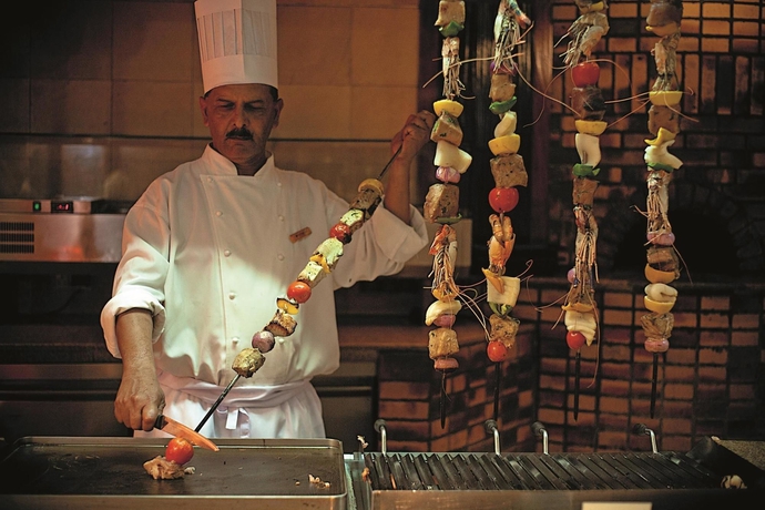 Imagen del bar/restaurante del Hotel La Pirogue Mauritius. Foto 4