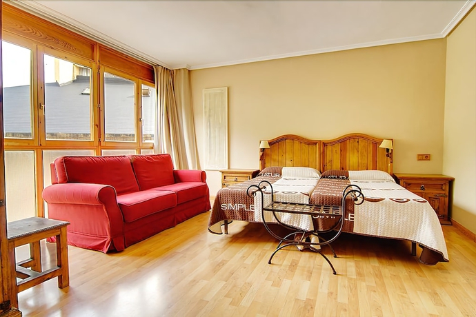 Imagen de la habitación del Hotel La Posada, Broto. Foto 11