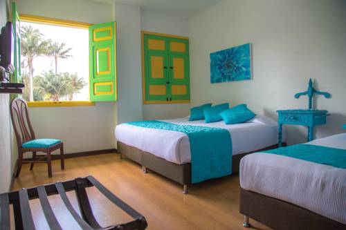 Imagen de la habitación del Hotel La Posada De La Plaza. Foto 2