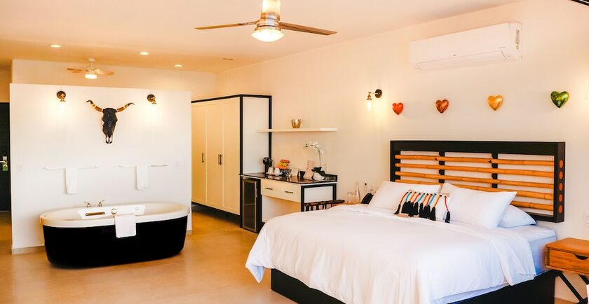 Imagen de la habitación del Hotel La Puesta. Foto 13