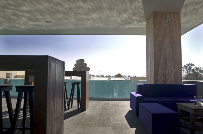 Imagen del bar/restaurante del Hotel La Purificadora, Puebla, A Member Of Design Hotels. Foto 2
