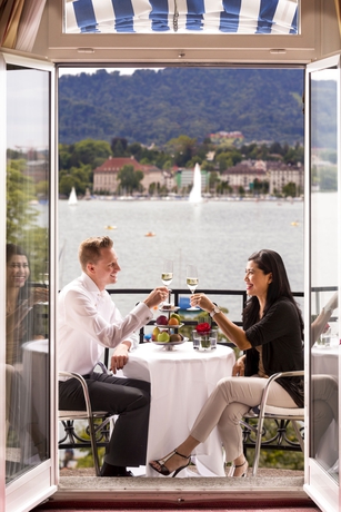 Imagen del bar/restaurante del Hotel La Réserve Eden Au Lac Zurich. Foto 8