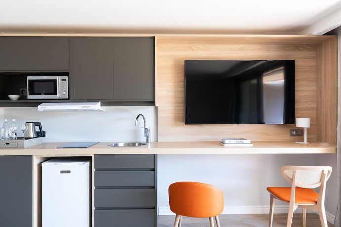 Imagen de la habitación del Hotel La Résidence Santa Maria. Foto 19