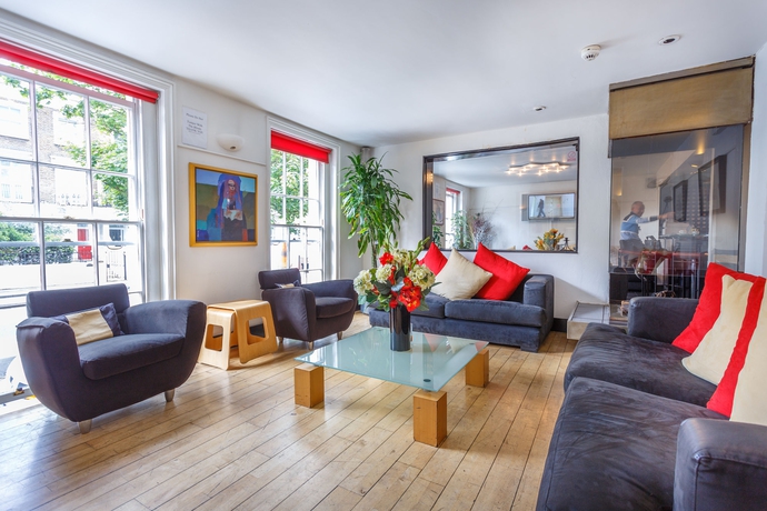 Imagen de los interiores del Hotel La Reserve, Londres. Foto 12