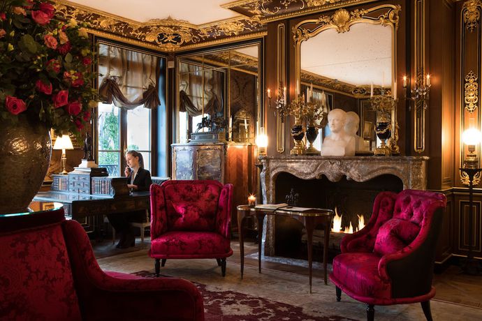 Imagen de los interiores del Hotel La Reserve Paris and Spa. Foto 13