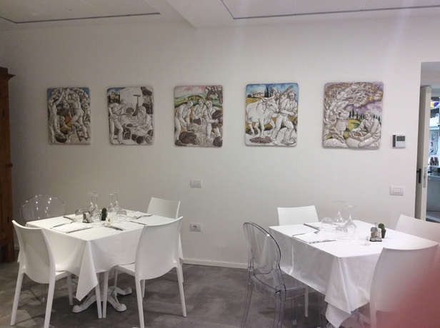 Imagen del bar/restaurante del Hotel La Rocca, Brisighella. Foto 3