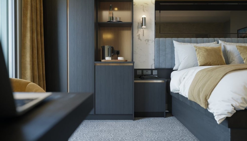 Imagen de la habitación del Hotel La Tour. Foto 14