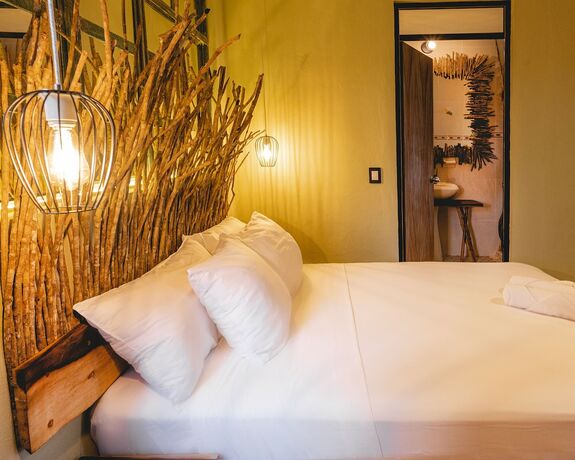 Imagen de la habitación del Hotel La Tulume&ntilde;a. Foto 17
