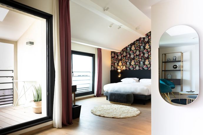 Imagen de la habitación del Hotel La Villa Port d Antibes and Spa. Foto 16