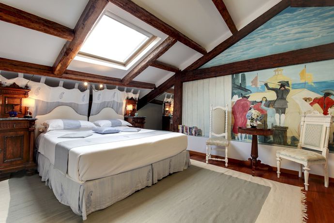 Imagen de la habitación del Hotel La Villeggiatura. Foto 7