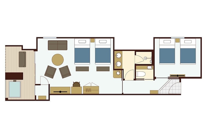 Imagen de la habitación del Hotel La Vista Atami Terrace. Foto 3