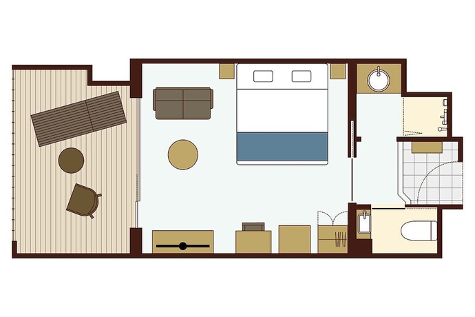 Imagen de la habitación del Hotel La Vista Atami Terrace. Foto 11