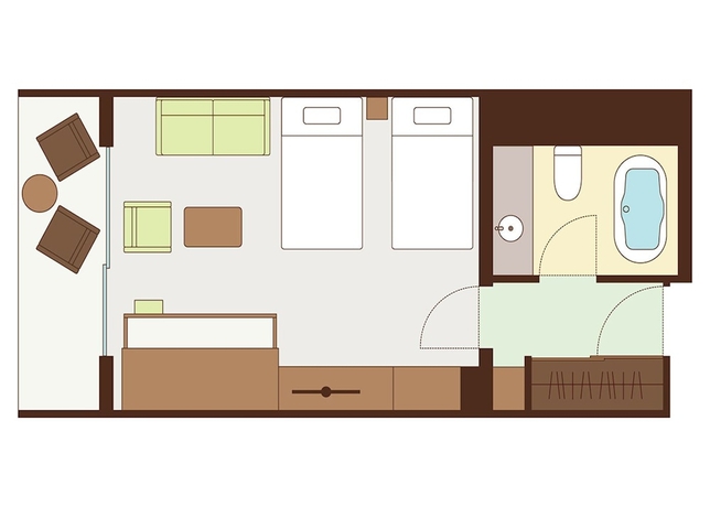 Imagen de la habitación del Hotel La Vista Kannozaki Terrace. Foto 4